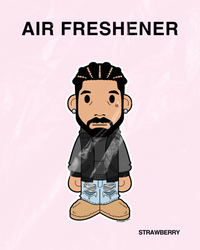 hip hop air freshener

car air freshener

air freshener

drake

DRAKE AIR FRESHENER