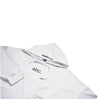 abc. oversized hoodie - white